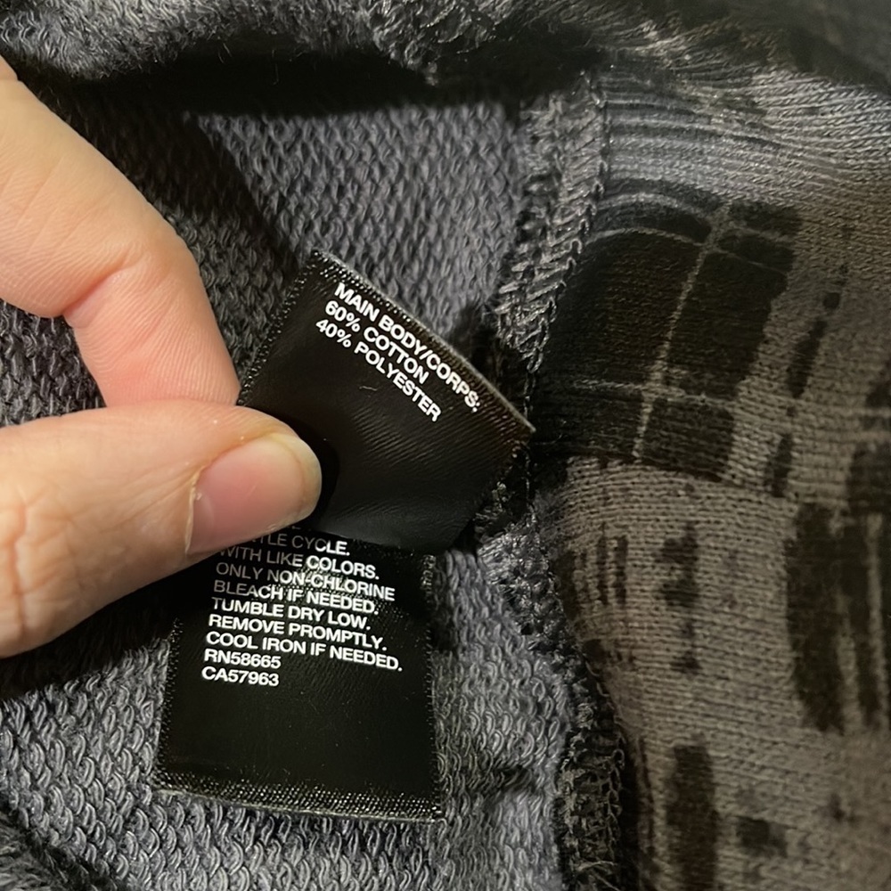 Zella Grey Crew Pullover Sweatshirt - Picture 4 of 5